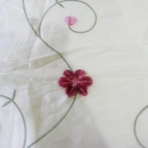 Custom Made to Measure Dupioni Silk Embroidery Curtains - Image 6